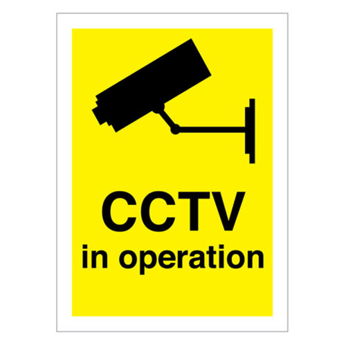 CCTV Sign (20181V)